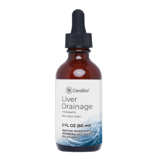 Liver Drainage Homeopathic Remedy Detoxification Support DesBio