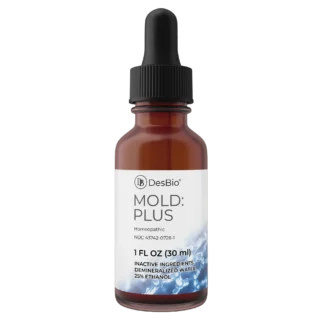 MOLD:PLUS Homeopathic Remedy Mold Detoxification Support DesBio